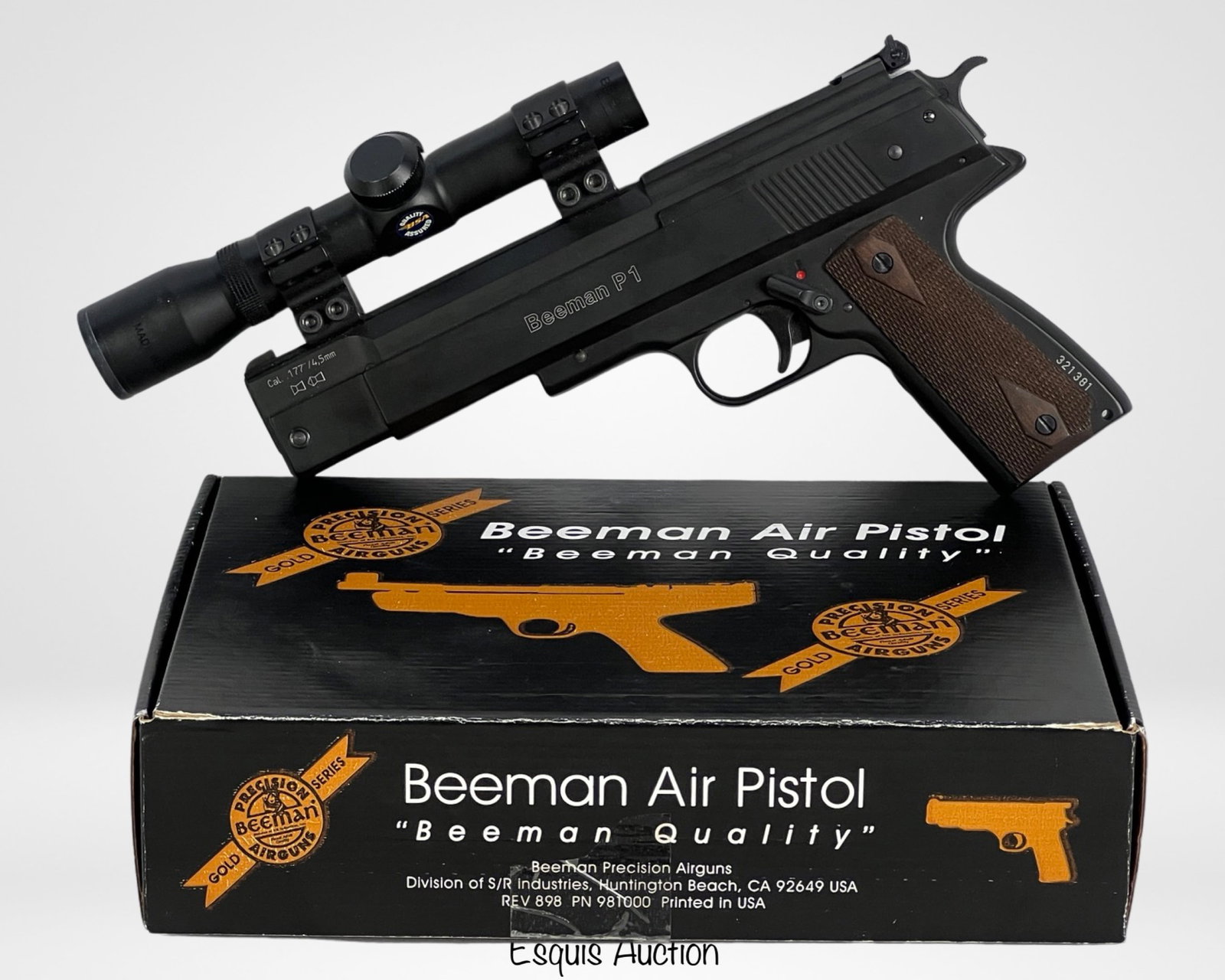 Beeman P1 Pellet Air Pistol with BSA Scope: The Beeman P1 Pellet Air Pistol is a legendary and highly sought-after air pistol, known for its exceptional accuracy. Made in Germany by the renowned Weihrauch company, the Beeman P1 is often regarde