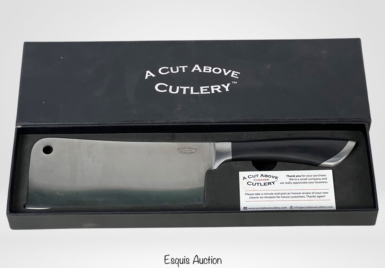 A Cut Above Cutlery Chopping Knife Cleaver- New (1 of 3)