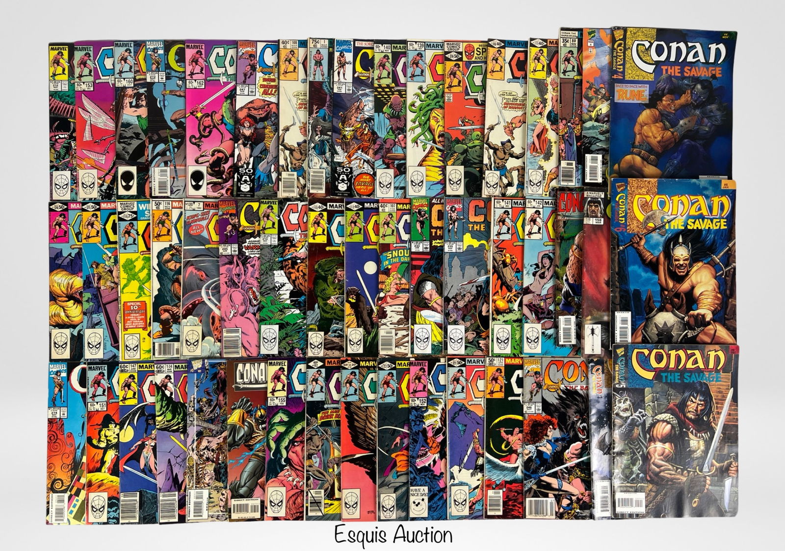 Vintage Marvel Conan Comic Books (1 of 5)