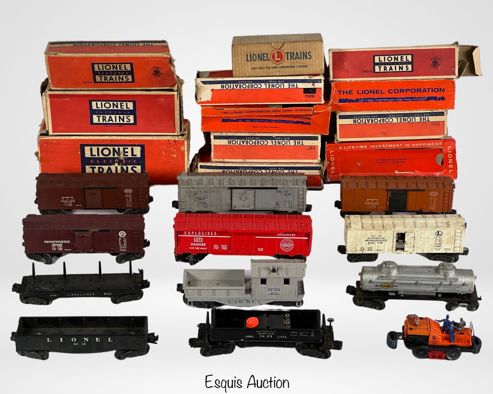 Vintage Lionel RR Rail Road Train Cars (1 of 4)
