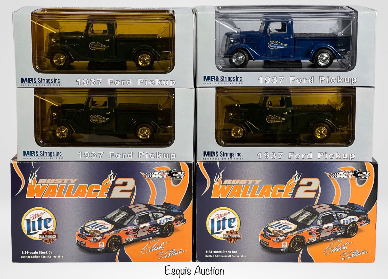Rusty Wallace Racing Cars & Die-Cast Ford Pick Up (1 of 3)