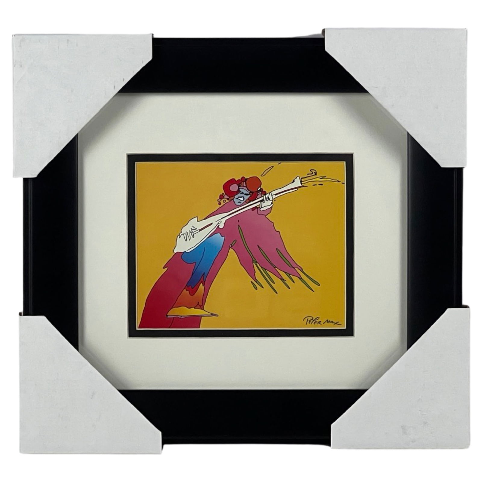 "Jimmy Hendrix" Fine Art Lithograph by Peter Max (1 of 3)