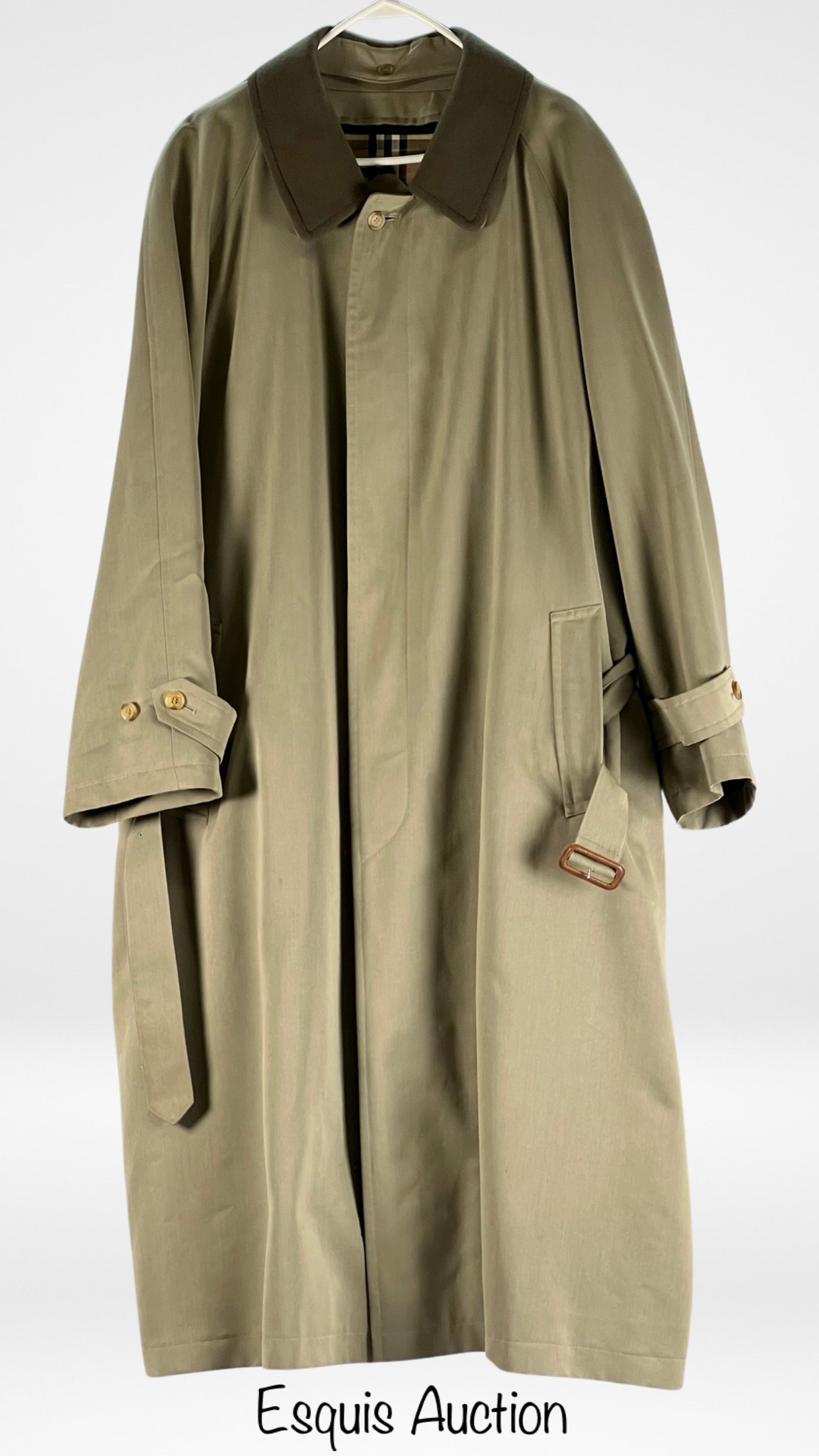 Vintage Burberry Men's Trench Coat Sz-48R (1 of 5)