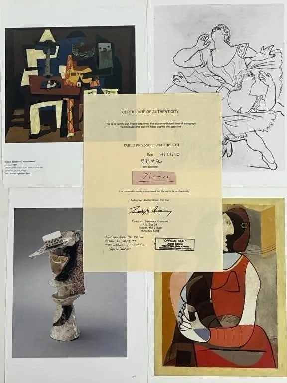 Pablo Picasso Autograph/ Signature (1 of 3)