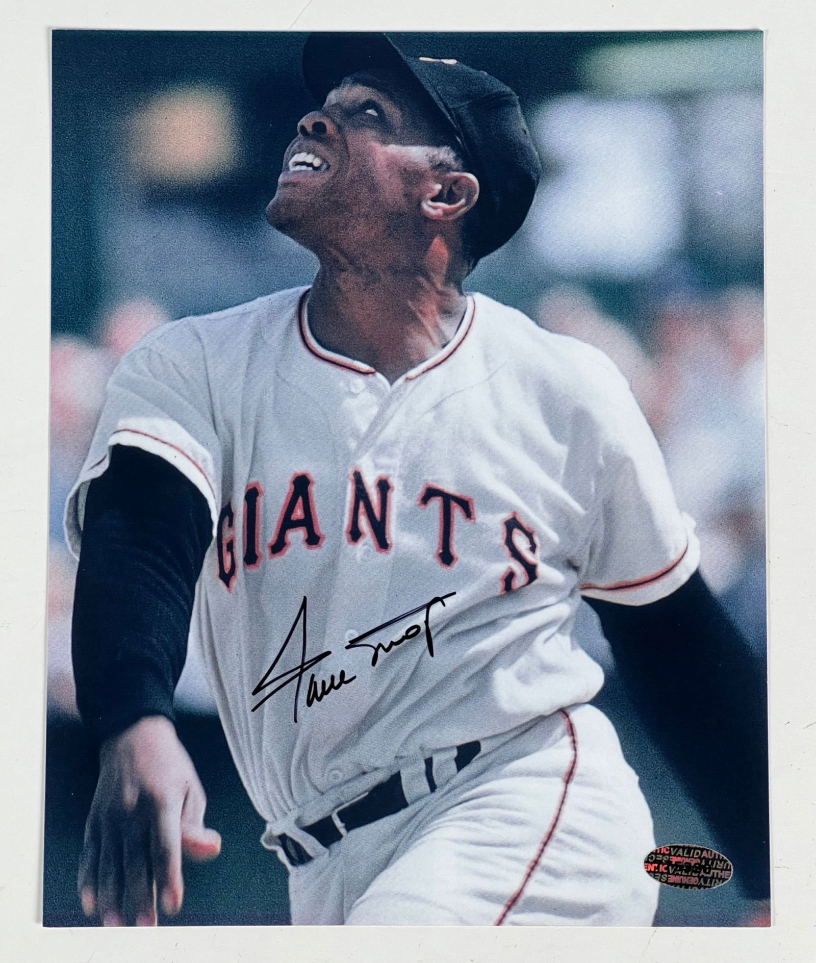 Willie Mays Autographed/ Signed Baseball Photo (1 of 5)