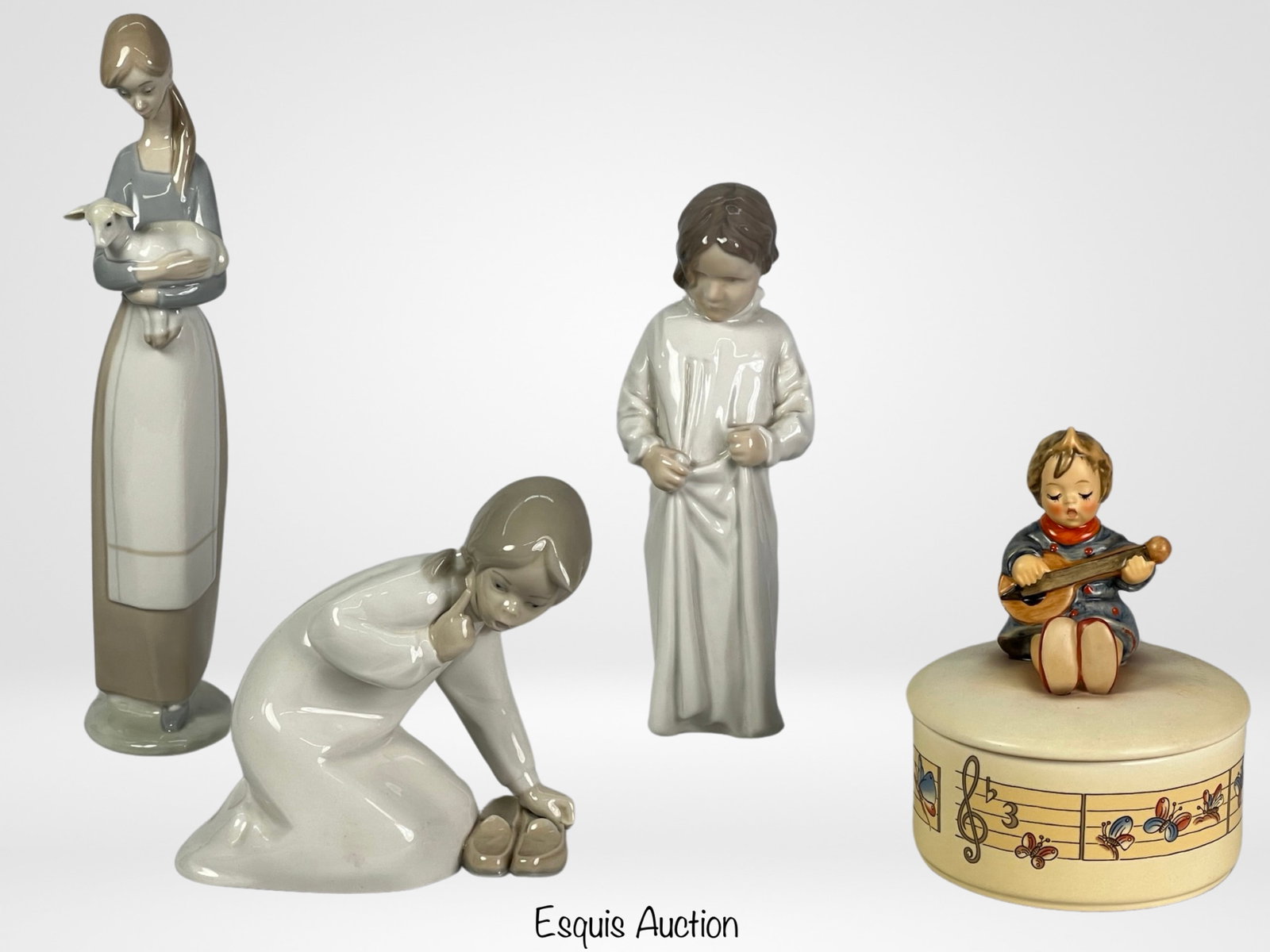 Lladro, B&G & Hummel Porcelain Figurines (1 of 6)