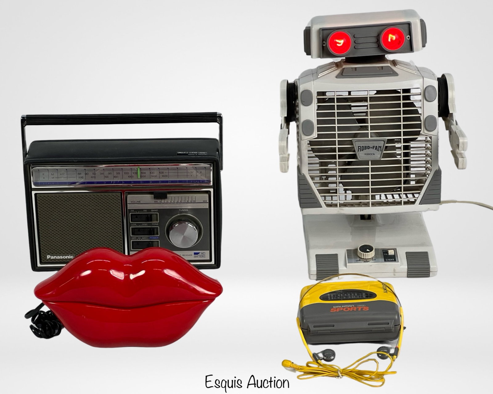 1980's Nostalgia lot- Robo-the-Fan, Lips Phone, Sy (1 of 9)