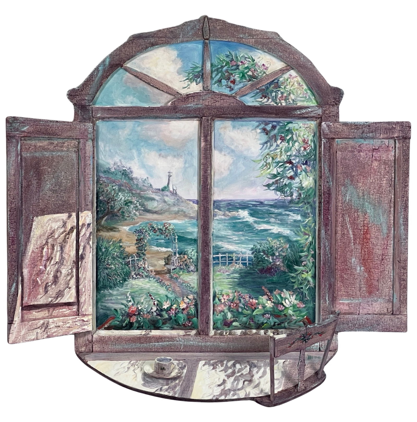 John Haas- 3D Wall Sculpture- Cottage Window (1 of 4)