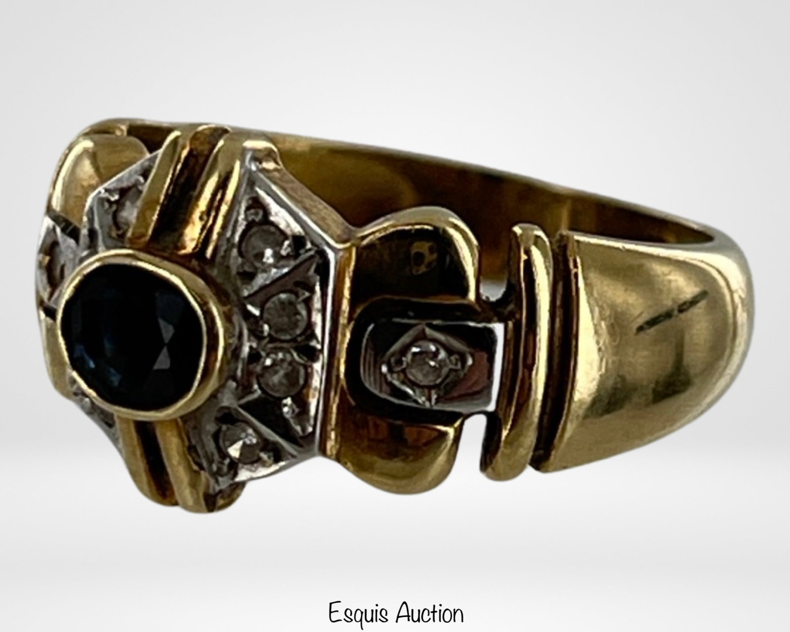 14k Gold Lady's Ring with Amethyst (1 of 5)