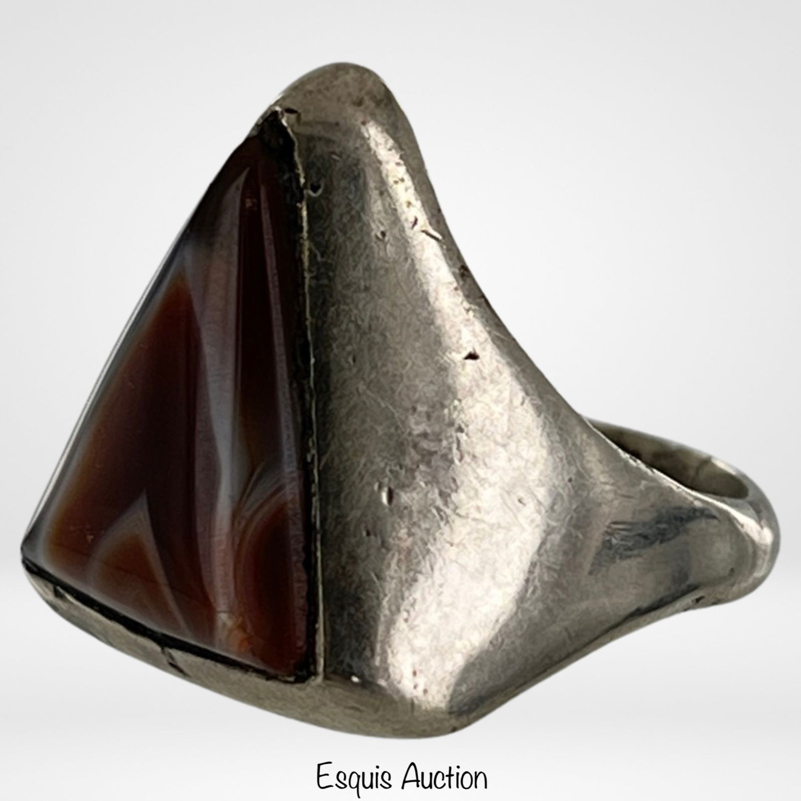 Native American Men's Sterling Silver Ring (1 of 4)