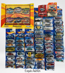 Vintage Matchbox & Hot Wheels Die-Cast Cars- Mint: Assortment of Vintage Mint Hot Wheels and Matchbox Cars including signed.