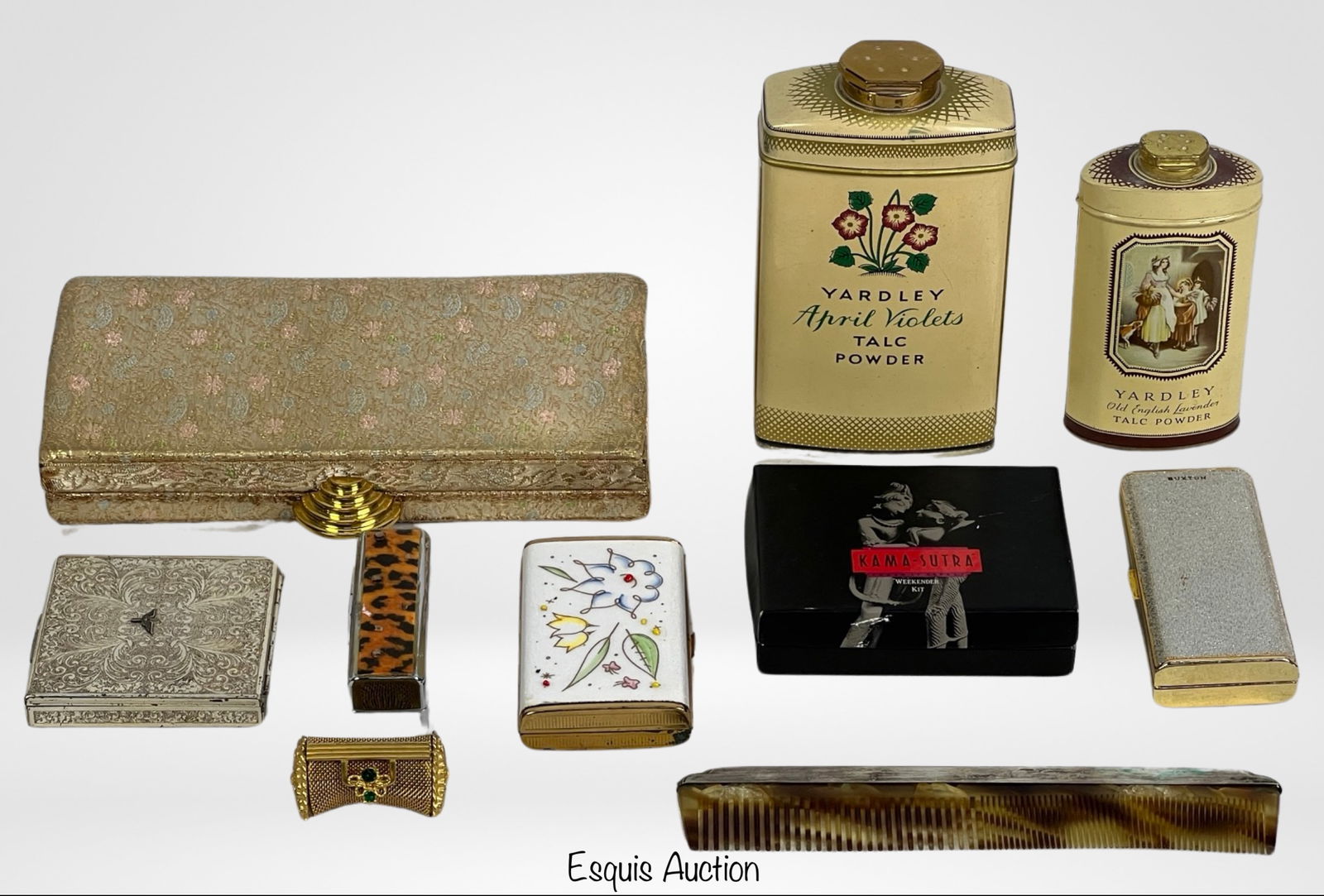 Vintage Lady's Clutch, Compacts, Cigarette Cases (1 of 4)