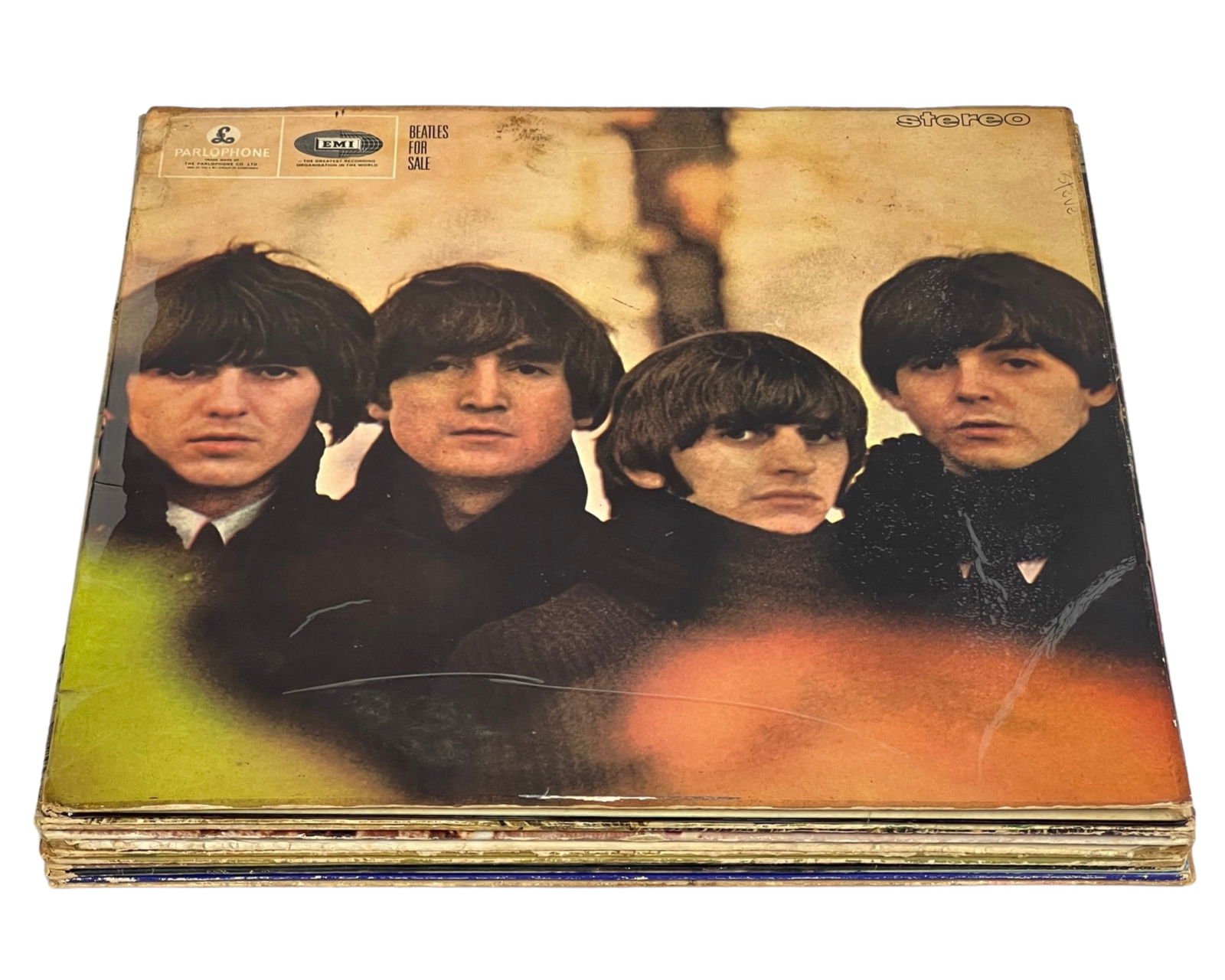 Vintage Iconic Vinyl Records- Beatles, Doors, Roll (1 of 3)