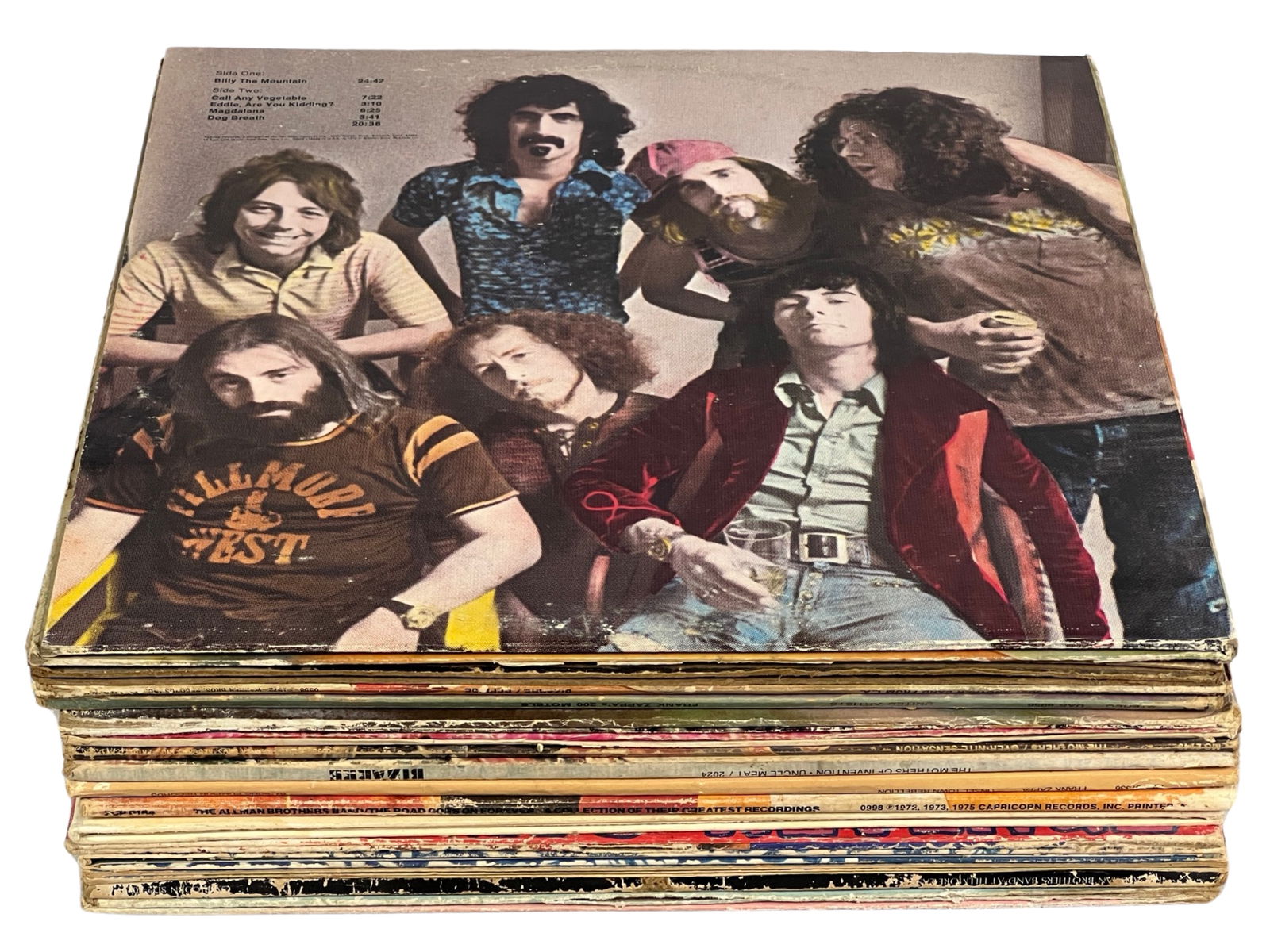 Vintage Vinyl Records - Frank Zappa and Allman Brd (1 of 5)