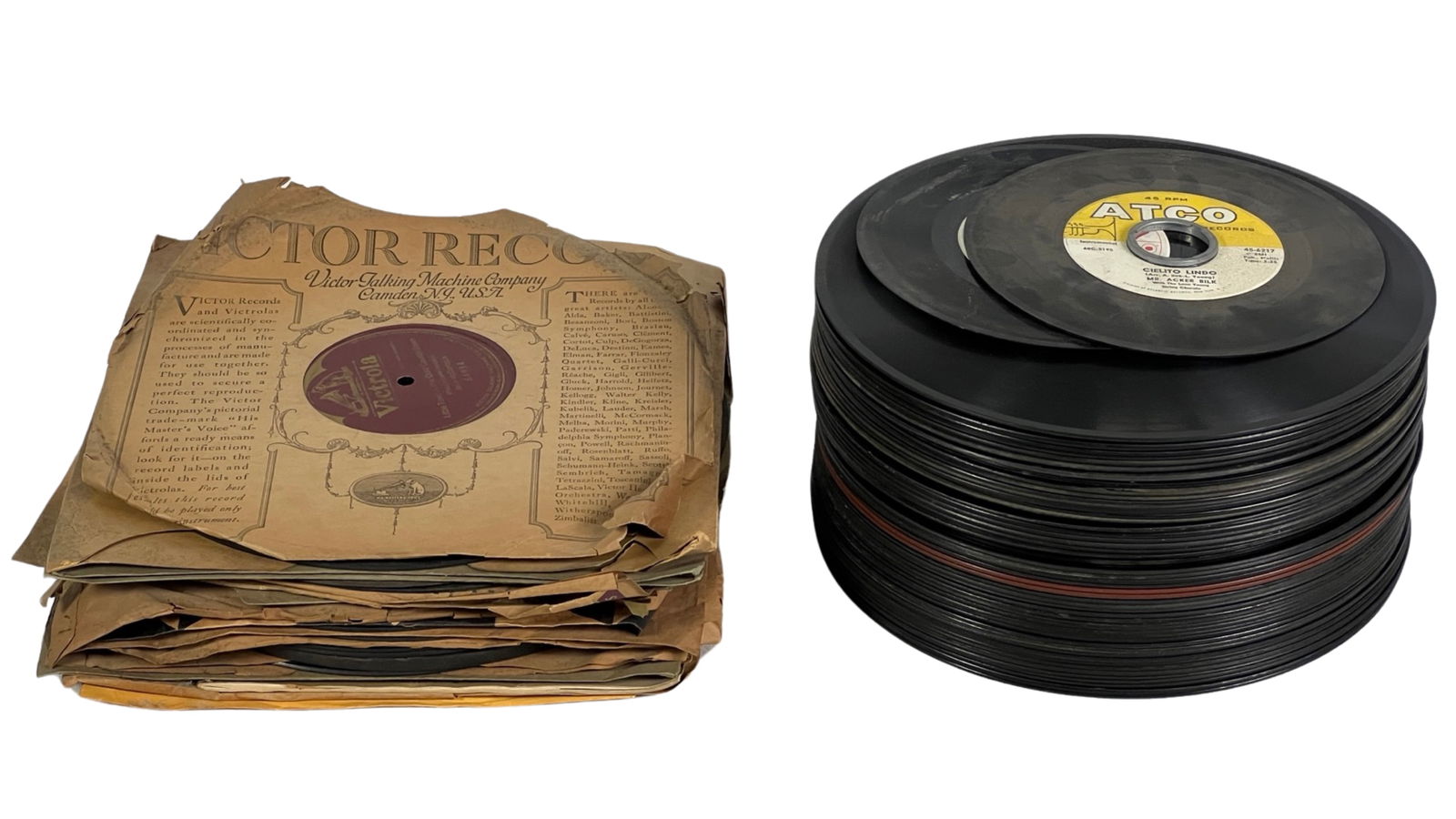 Collection of Antique & Vintage 78 RPM Records (1 of 8)