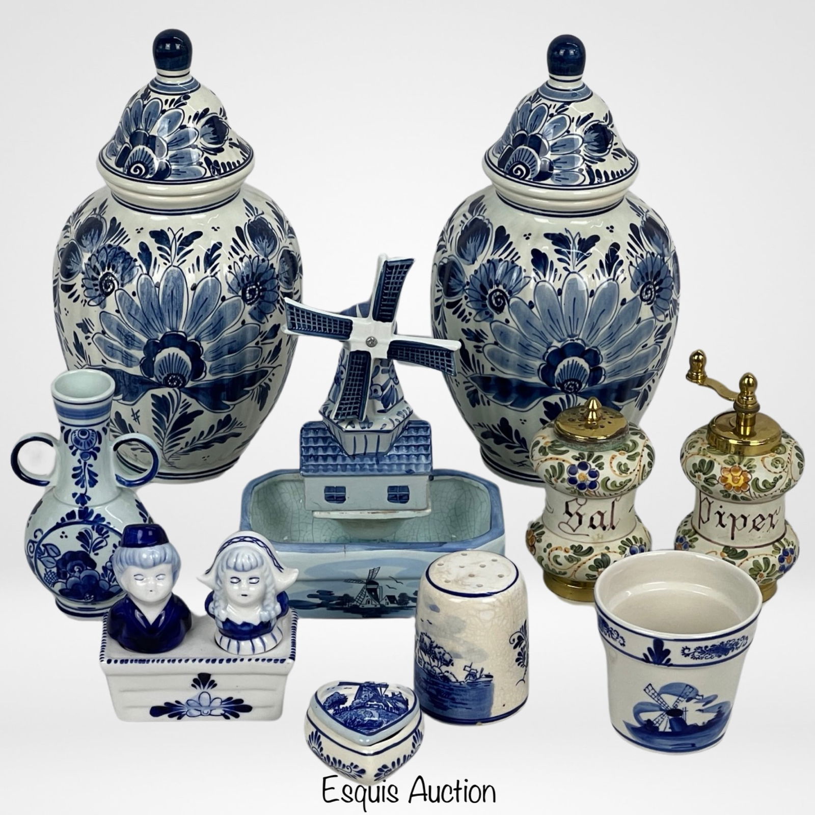Delft Blue & White Pottery Collection (1 of 9)