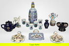 Gzhel Russian Majolica & Cobalt Blue Collection