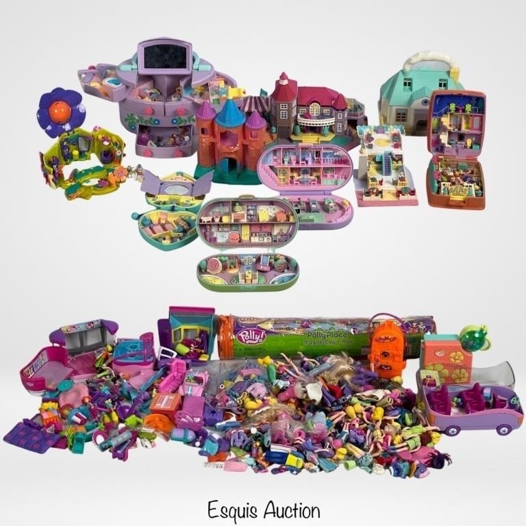 Large Lot of Vintage Polly Pocket Dolls & Toys (1 of 11)