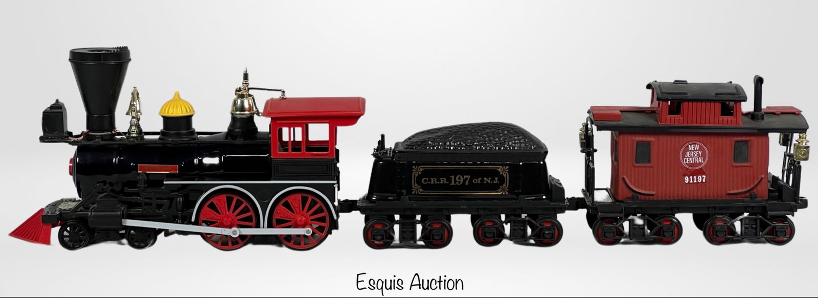 Jim Beam Whiskey Decanters- Train Set- Full (1 of 8)