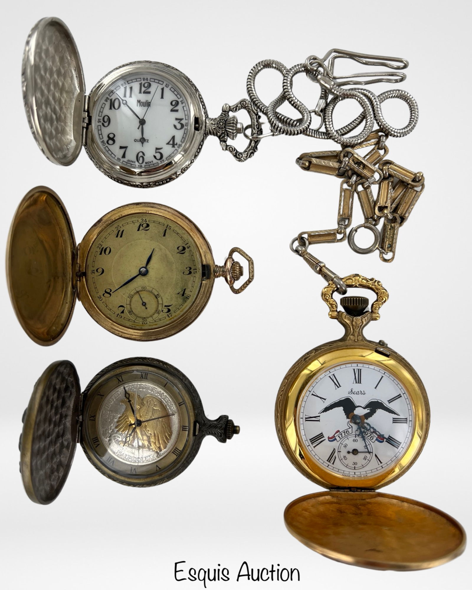 Group of Antique & Vintage Pocket Watches (1 of 5)