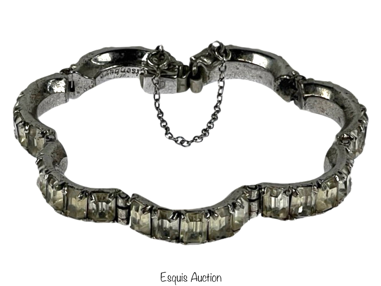 Vintage Eisenberg Ice Rhinestones Bracelet (1 of 3)