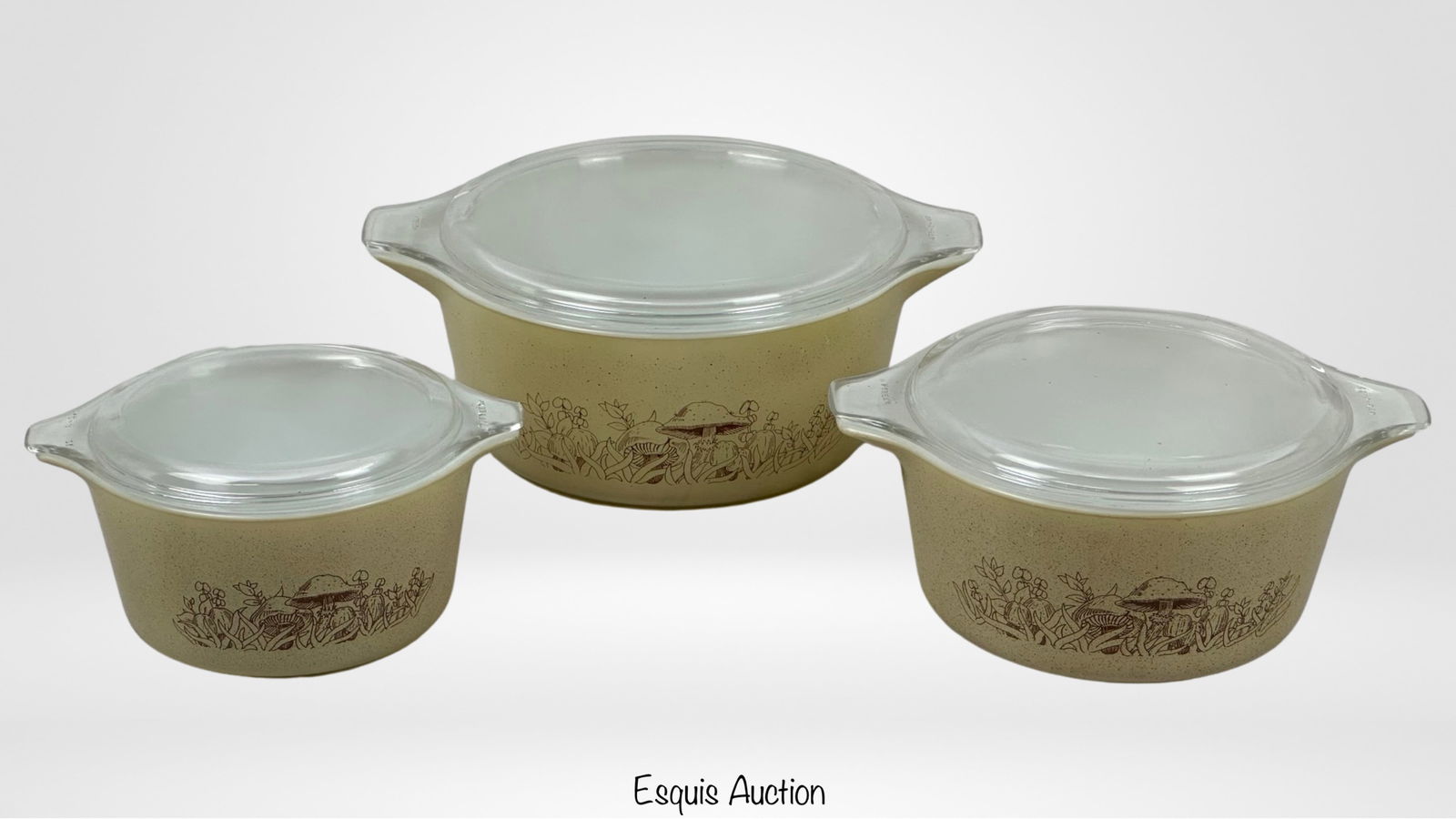 Pyrex Forest Fancies Mushroom Casserole Bowl Set (1 of 11)