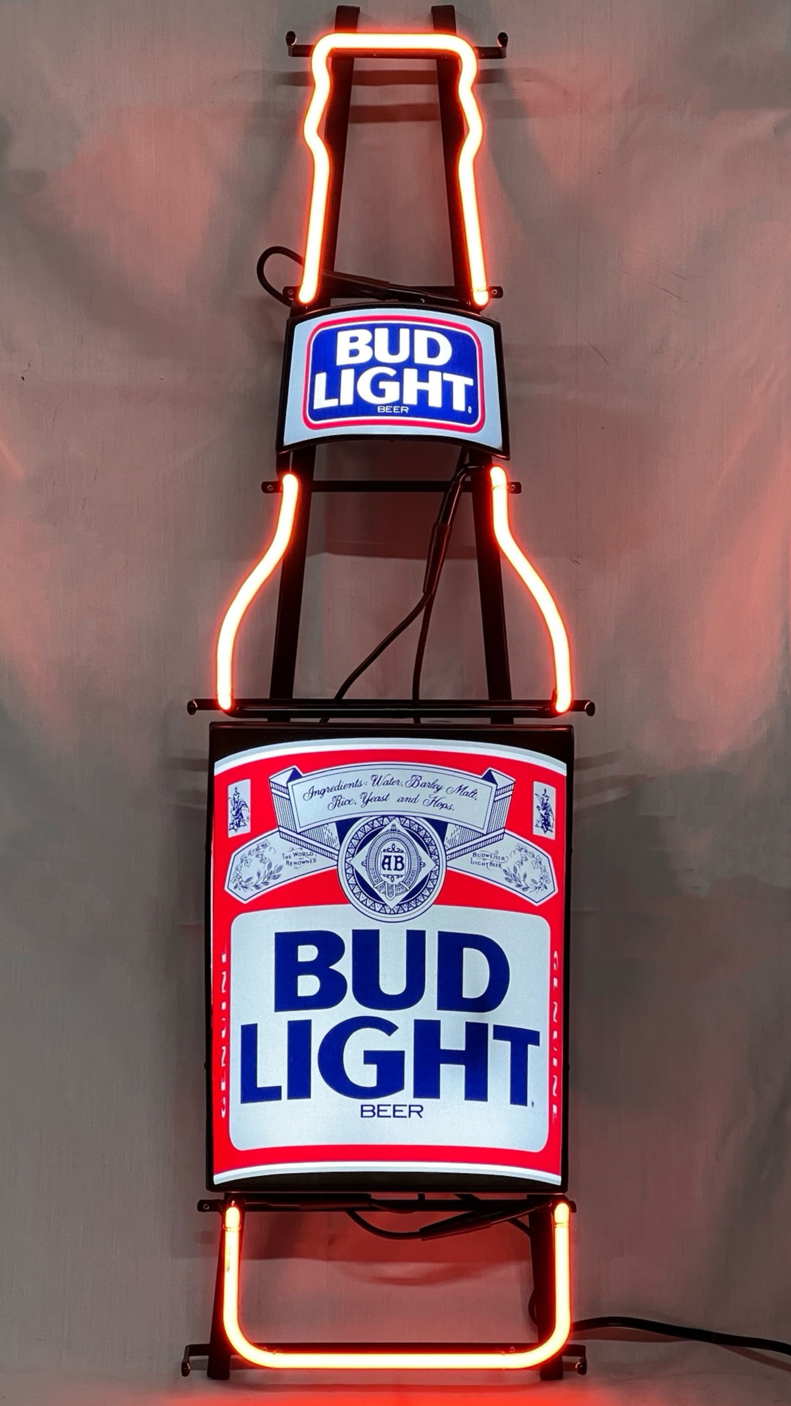 1980's Bud Light Beer Neon Advertising Sign (1 of 6)
