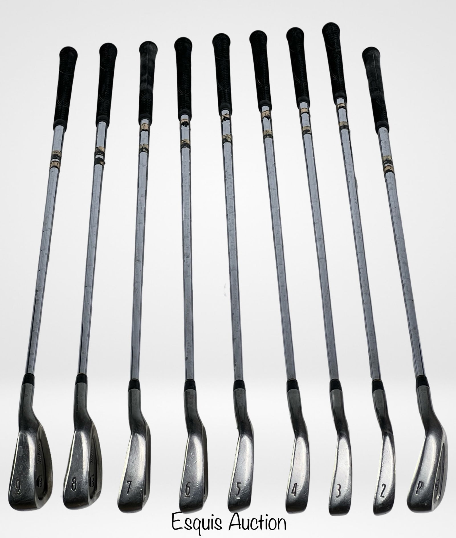 Titleist Dci Irons Trispec Stiff Shaft Golf Clubs Auction
