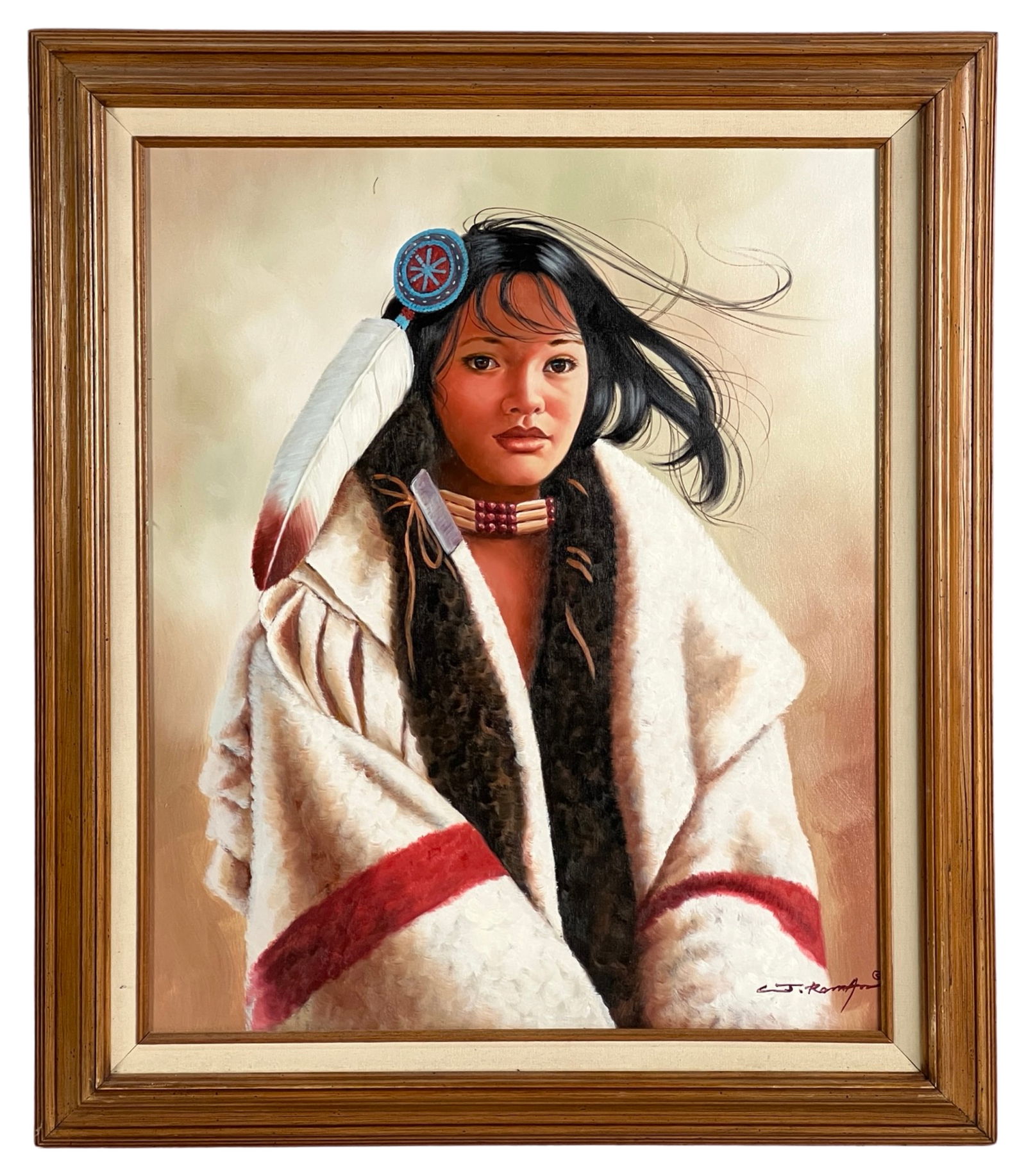 CJ Roman- Native American Indian Girl Portrait (1 of 4)
