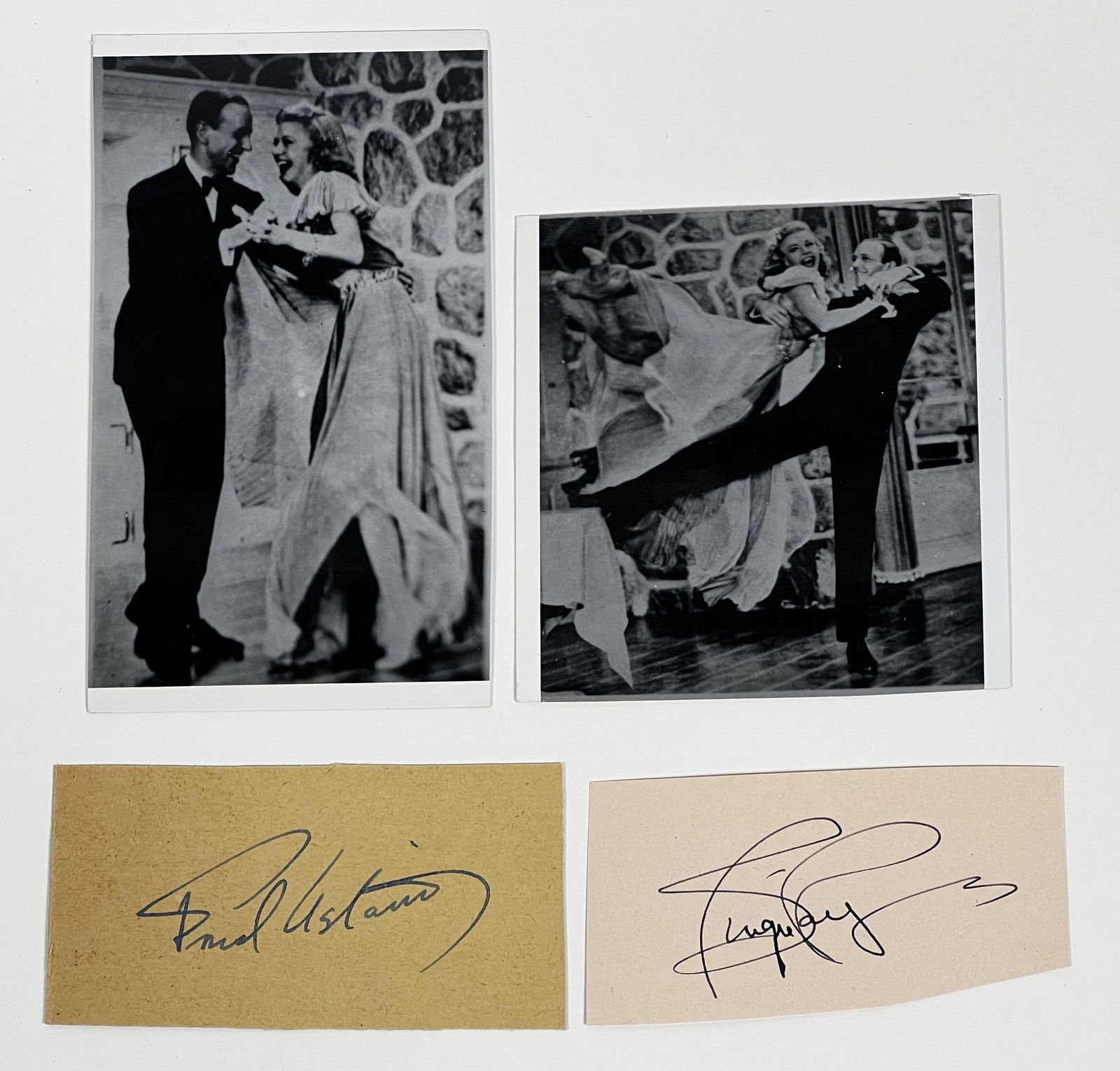Fred Astaire & Ginger Rogers Autographs/ Signature (1 of 3)