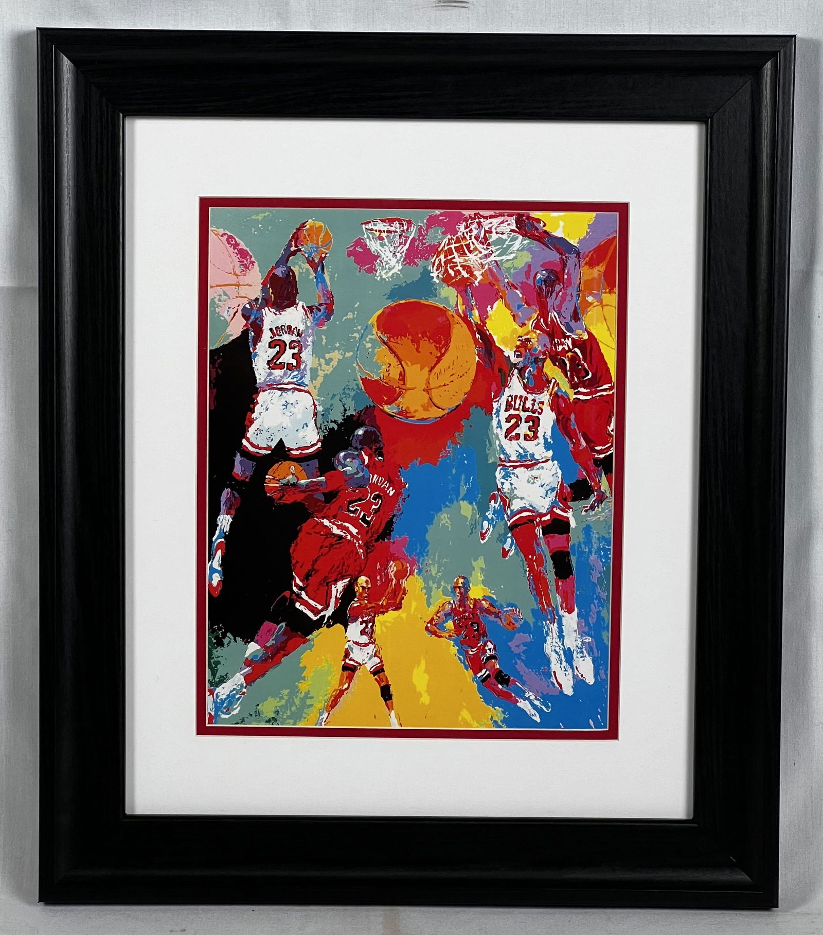LeRoy Neiman "Michael Jordan" Fine Art Lithograph (1 of 6)