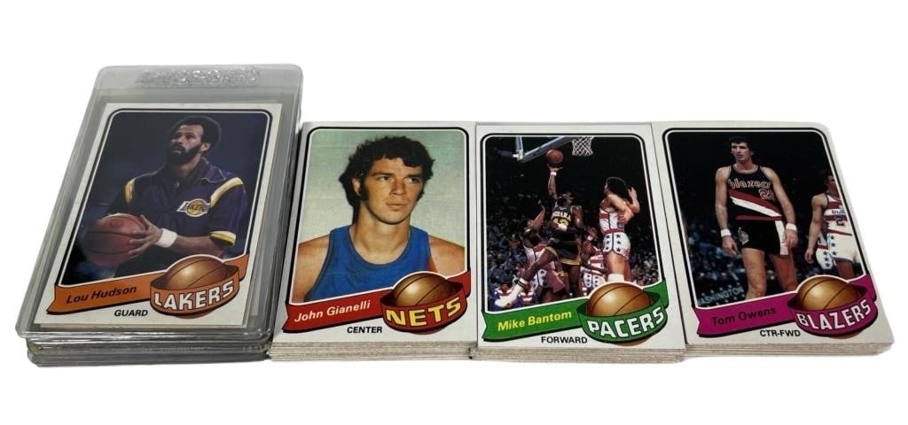 Collection of 1979 Topps Basketball Cards w/ Stars (1 of 3)