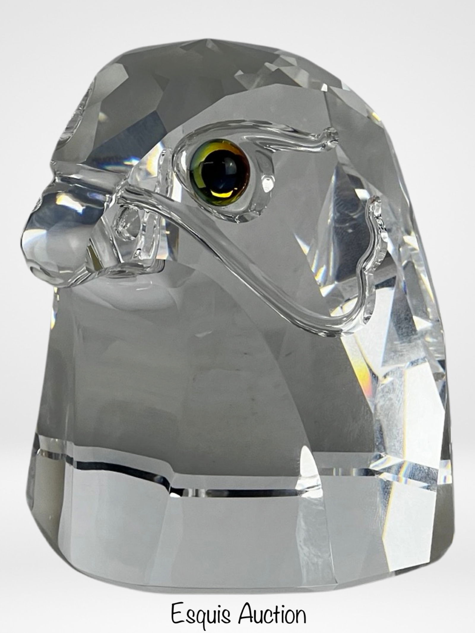 Large 4" Swarovski Bald Eagle Crystal Sculpture (1 of 6)