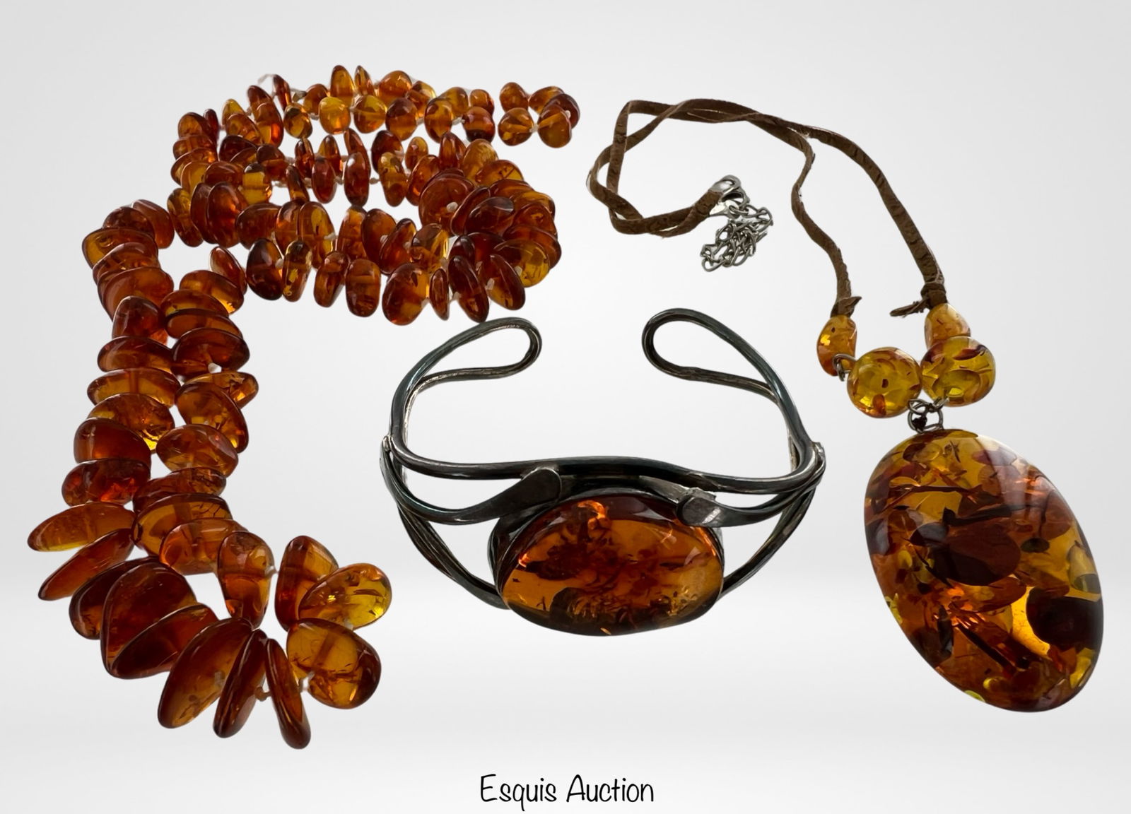Sterling Silver & Amber Jewelry (1 of 5)