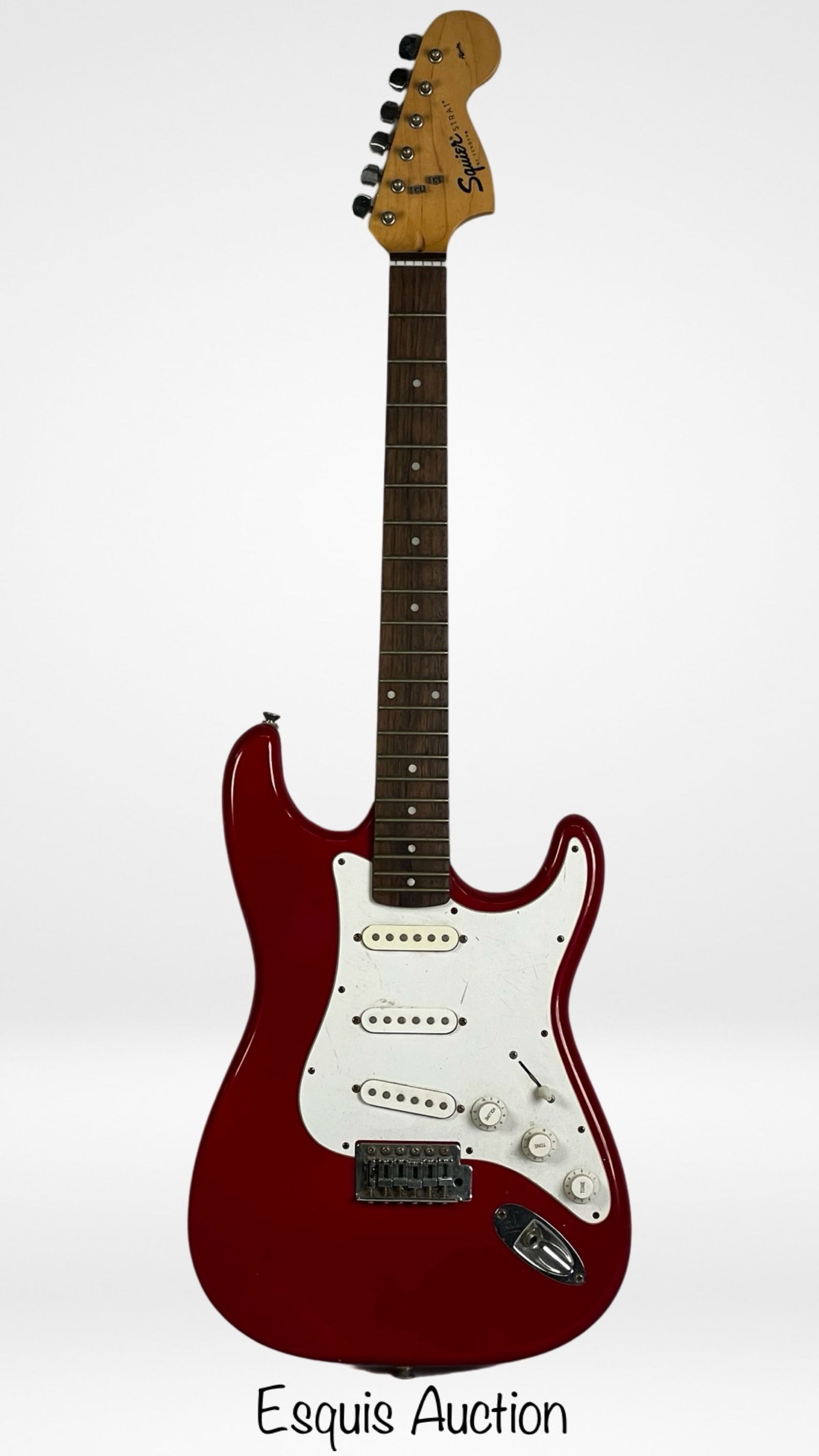 Squier Strat by Fender Electric Guitar (1 of 5)