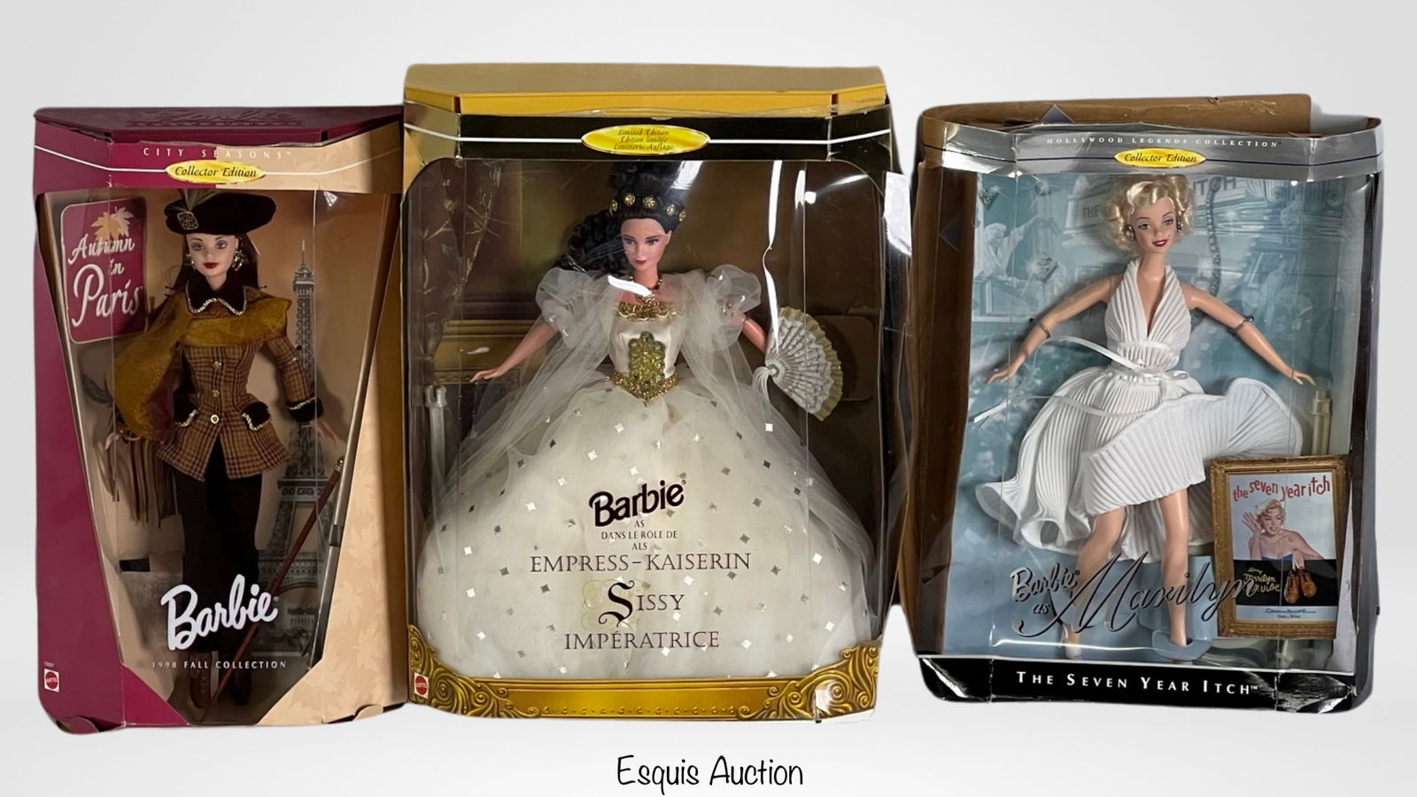 Barbie Limited Edition Dolls Marilyn Monroe, Empr Auction