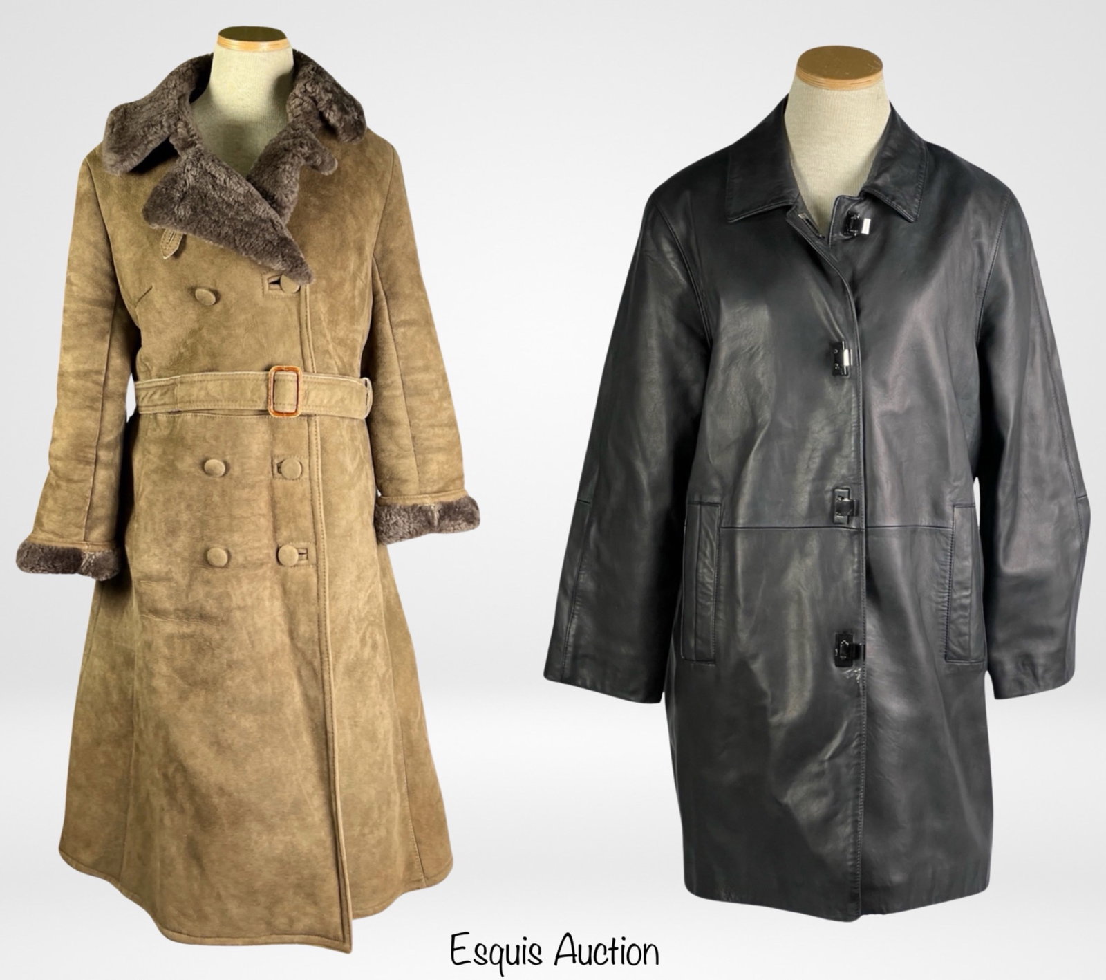 Women's Vintage Shearling Sheepskin Coat & Jacket (1 of 8)