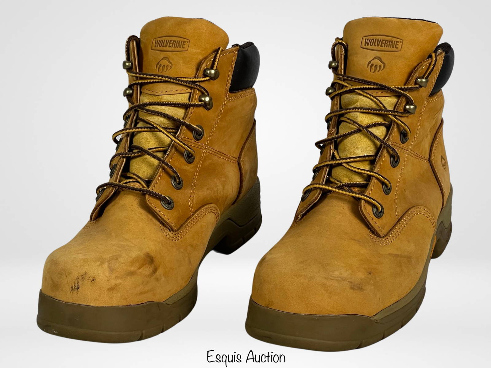 Wolverine Men's Harrison Work Boots Sz 11 Auction