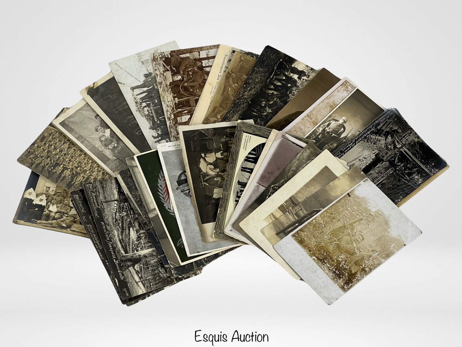 WWI German RPPC Military Photo Postcards (1 of 13)