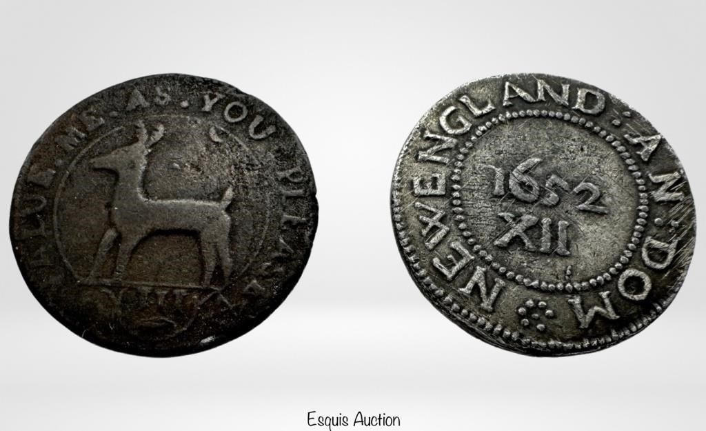 2 Rare Antique Forgery Coins- Carl Wilhelm Becker (1 of 7)