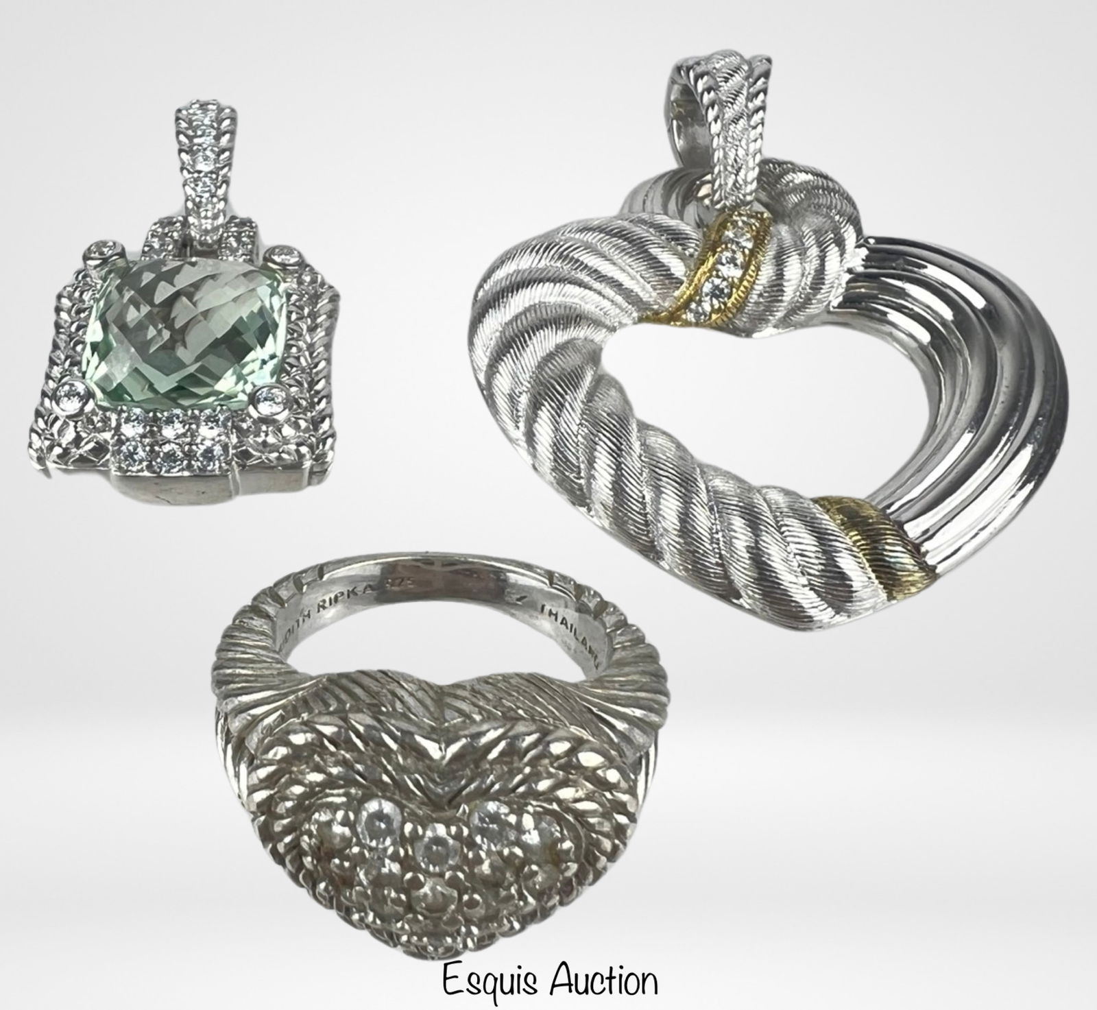 Judith Ripka Designer Sterling Silver Jewelry (1 of 5)