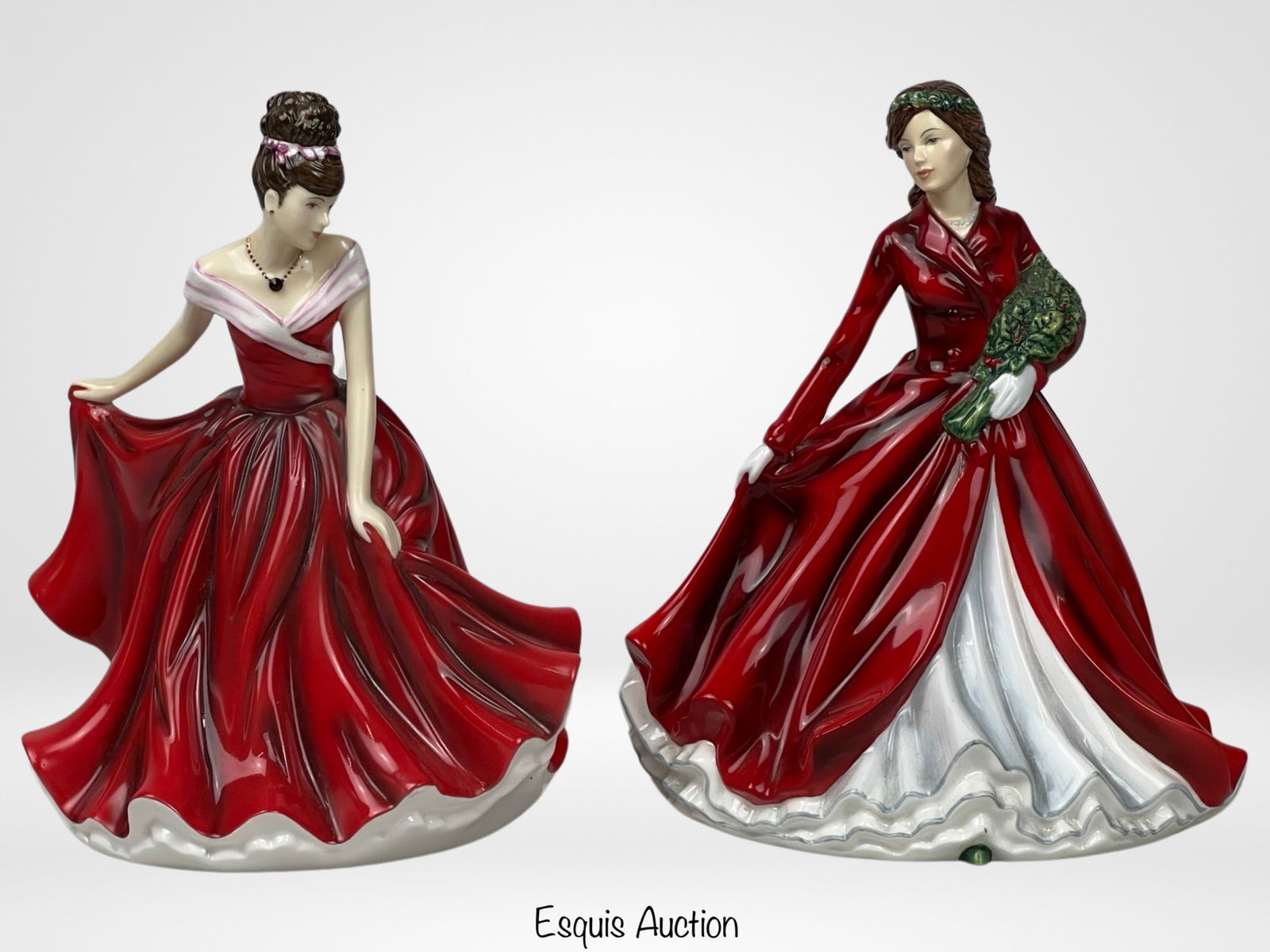 Royal Doulton- Two Lady Porcelain Figurines (1 of 7)