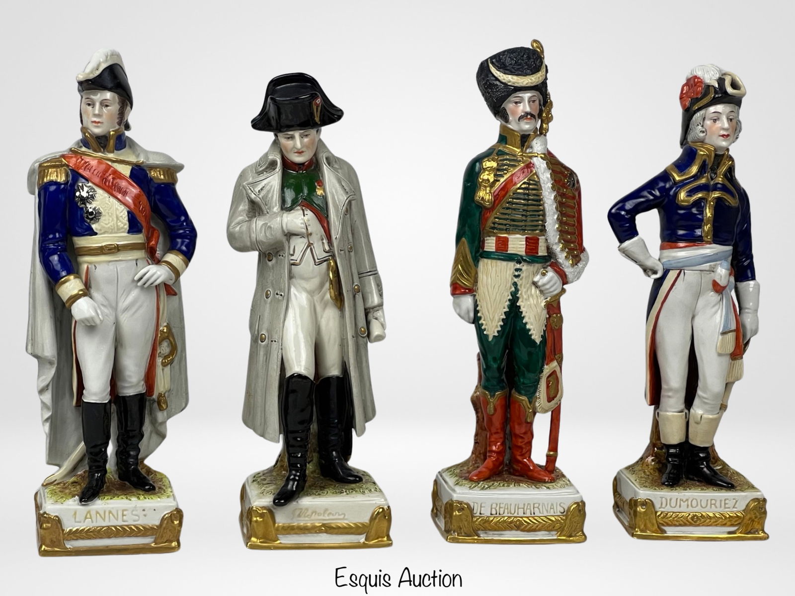 German Sitzendorf Napoleon Army Military Figurines (1 of 5)