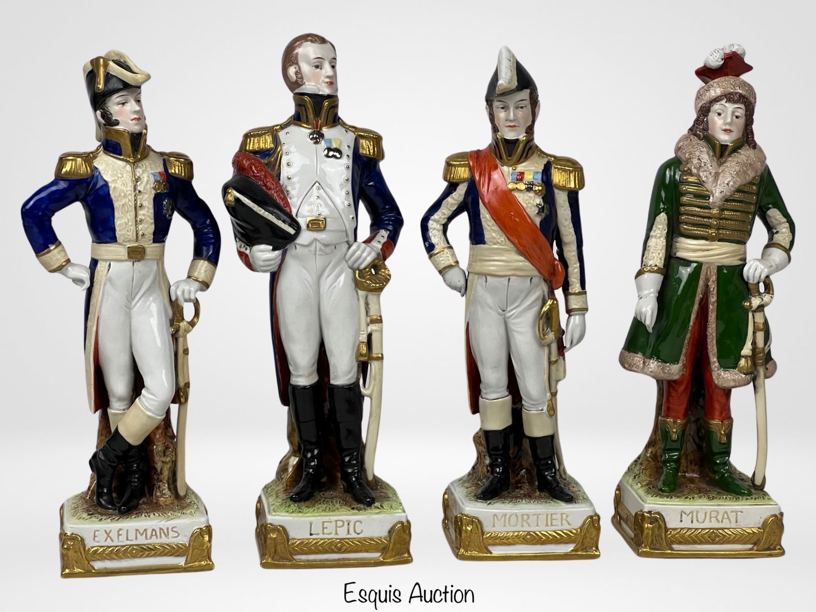 German Sitzendorf Napoleon Army Military Figurines (1 of 5)