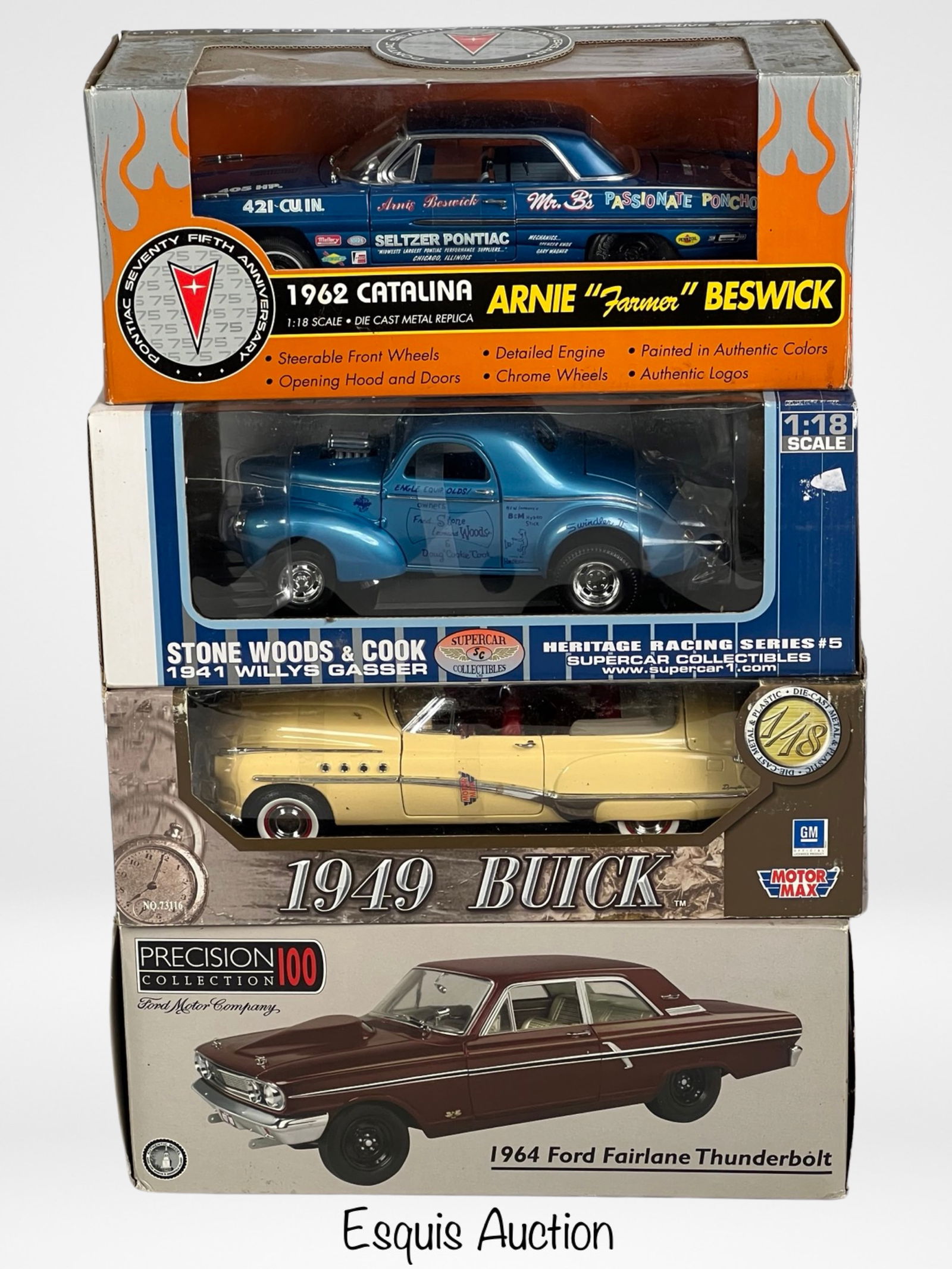 Lot of 1:18 Scale Die-Cast Car Models (1 of 5)