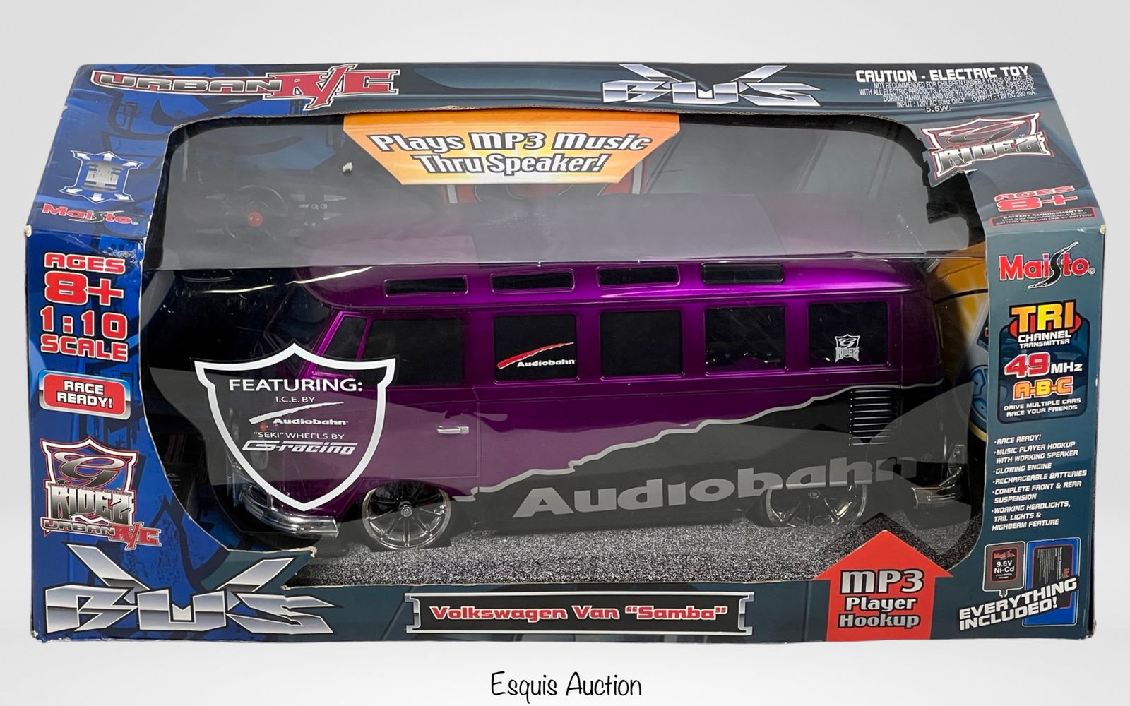 Maisto 1:10 R/C Volkswagen Lowrider Van Samba (1 of 2)