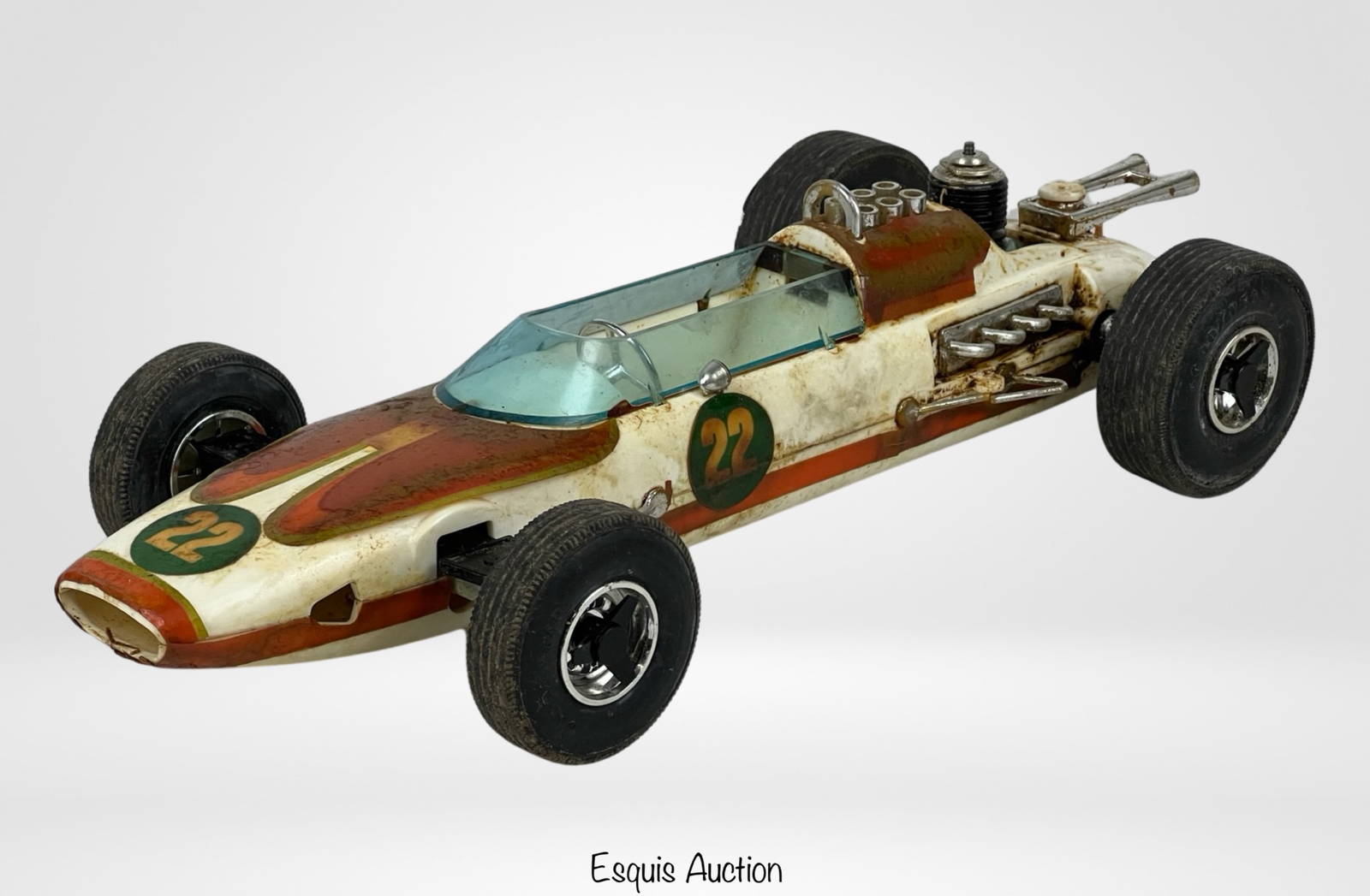 1971 Testors Gas Powered Indy 500 Tether Race Car Auction