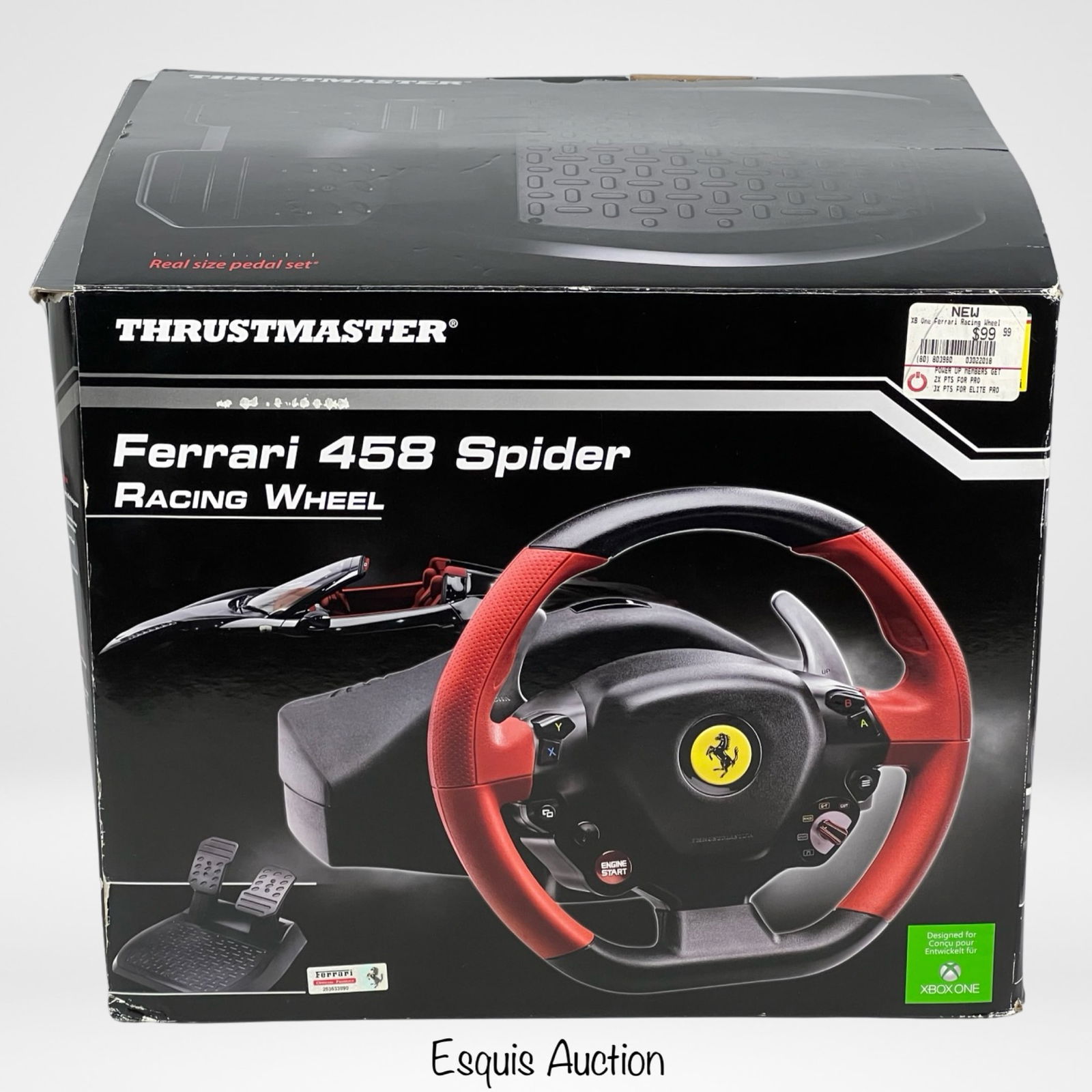 Thrustmaster Ferrari 458 Spider Racing Wheel XBox (1 of 2)