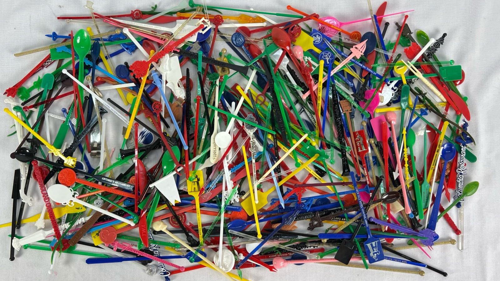 Collection of Vintage Swizzle Sticks- Chicago (1 of 4)