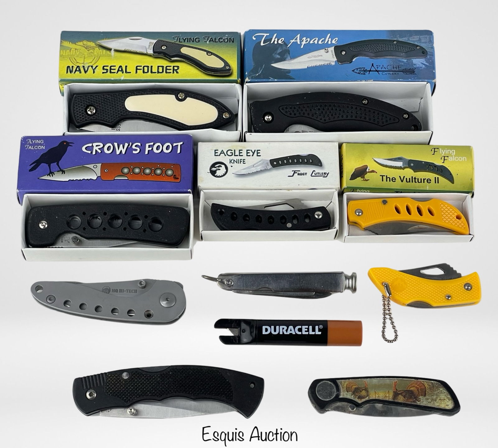 Group of Vintage Pocket/ Folding Knives: Lot of Vintage Pocket/ Folding Knives.